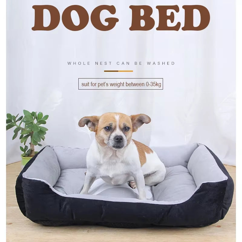 Pet Bed Warm Memory Foam for Small Medium Large Dog Super Soft Pet Beds for Dogs Washable House for Cat Puppy Cotton Kennel Mat