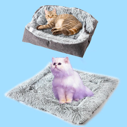 Dog Bed for Large Dogs, Cozy Calming Pet Bed for Dogs & Cats: Self-Warming, Anti-Anxiety, Non-Slip and Machine Washable 24X20 Inch