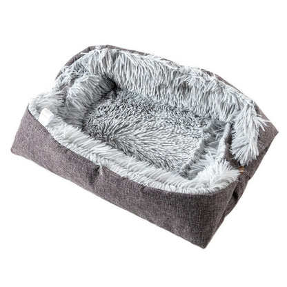 Dog Bed for Large Dogs, Cozy Calming Pet Bed for Dogs & Cats: Self-Warming, Anti-Anxiety, Non-Slip and Machine Washable 24X20 Inch