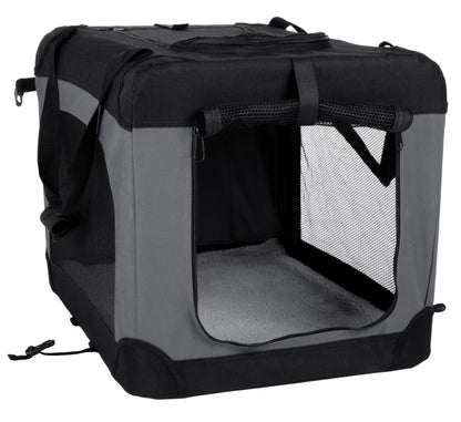 ® Pet Products Collapsible Pet Crate, Black, Large, 24 Lb Limit