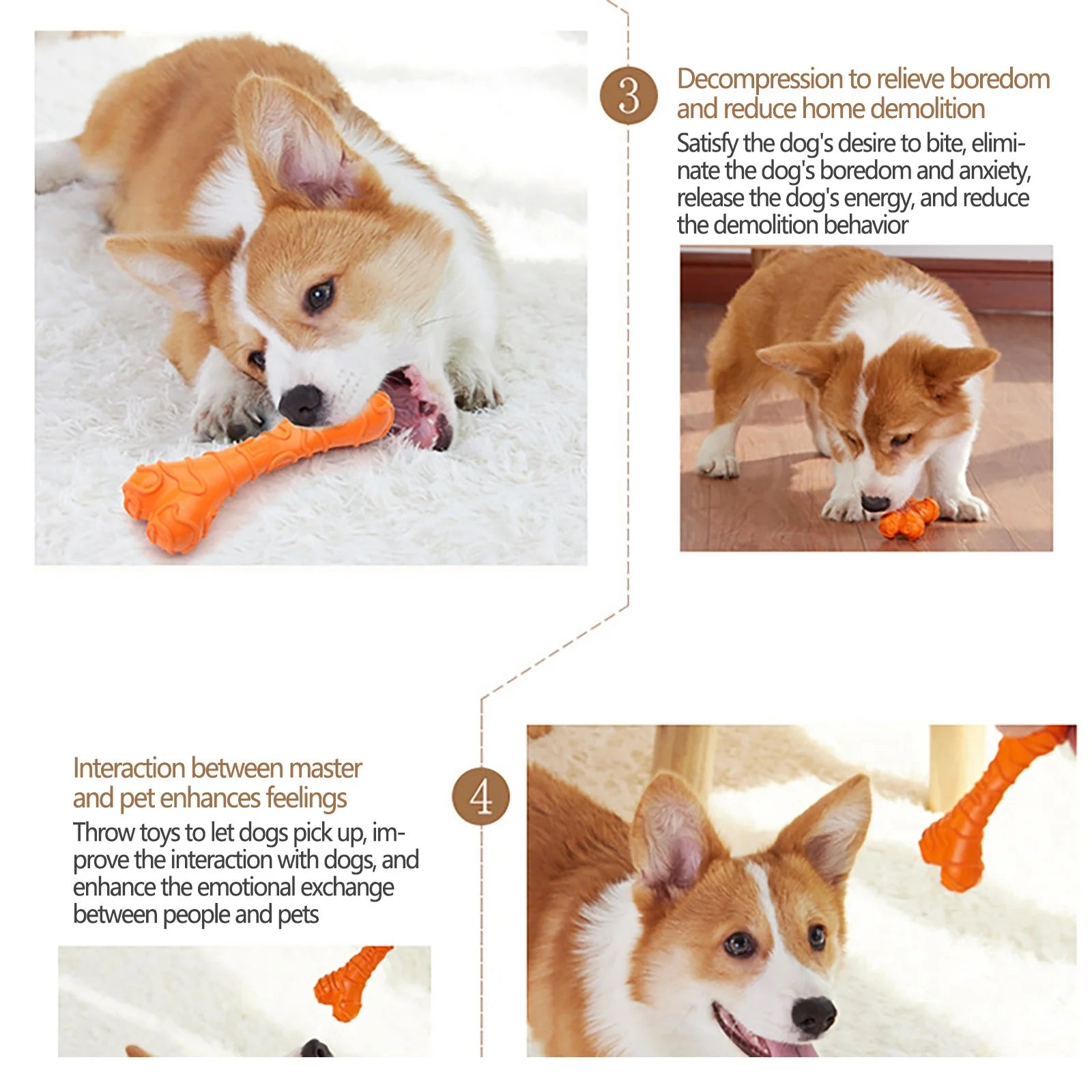 Tough Dog Toys,Dog Chew Toys for Aggressive Chewers,Tough Dog Toys for Large Dogs - Indestructible Dog Toys - Heavy Duty Dog Toys - Durable Dog Toys for Small/Medium/Large Dogs Breed