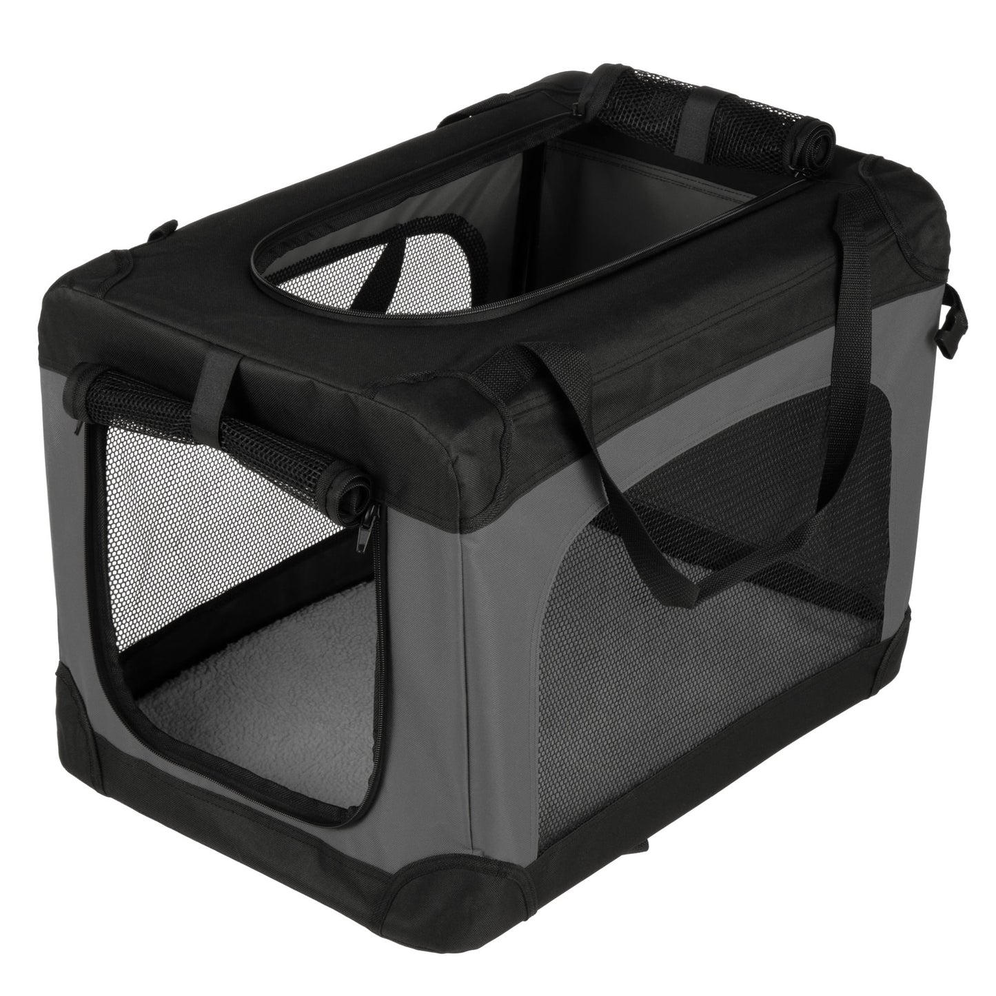 ® Pet Products Collapsible Pet Crate, Black, Large, 24 Lb Limit