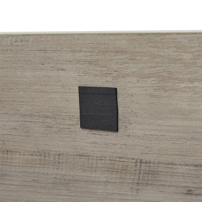 27 Inches Dog Crate Rustic Style Furniture Dog Cage Crate with Double Doors and Lift Top Heavy-Duty Kennel, Gray