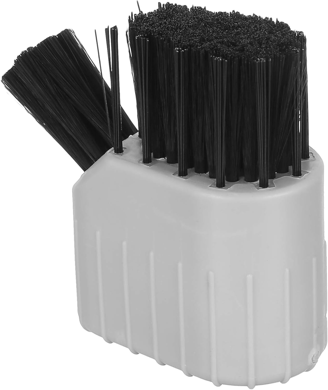 Facial Brush with Silk Therapy for Dogs - Grooming Brush with Detailer Bristles for Hard to Reach Areas on Dog Faces