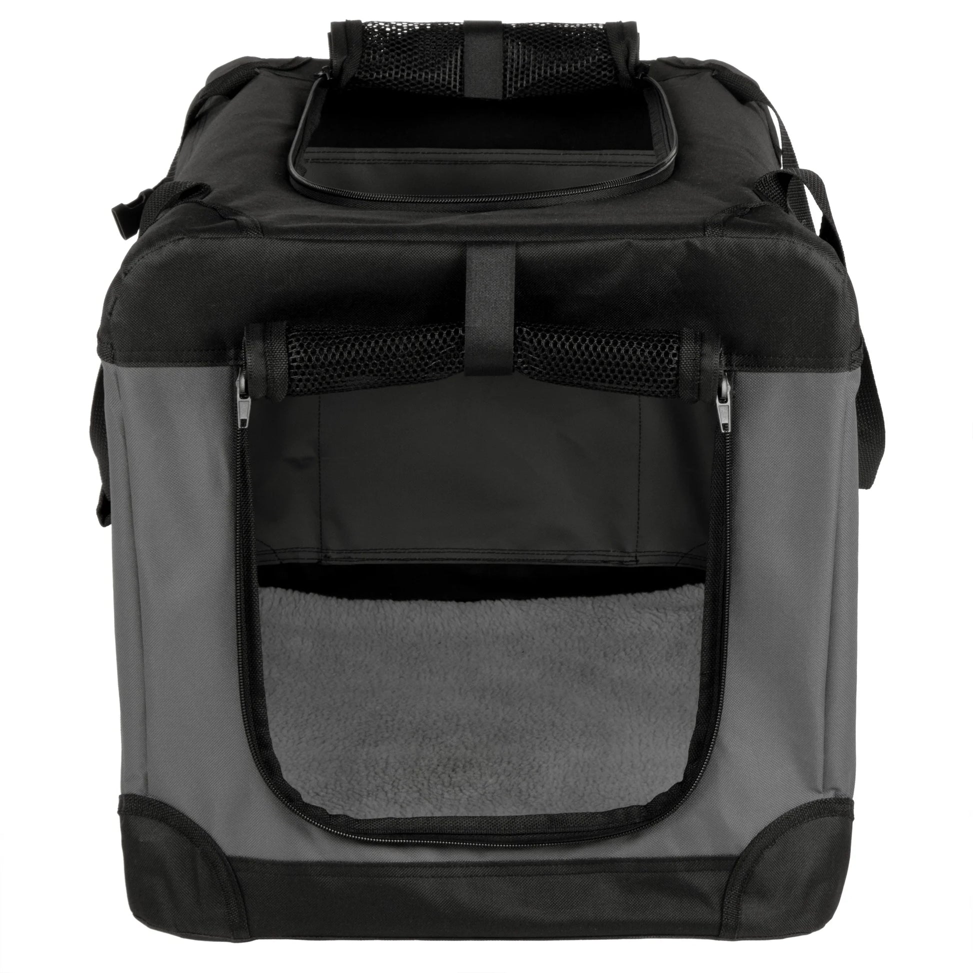 ® Pet Products Collapsible Pet Crate, Black, Large, 24 Lb Limit