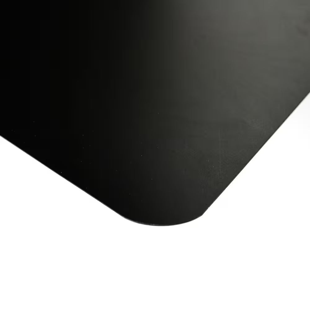 P-Tex Black 20 In. X 26 In. Polyproylene Rectangular Medium Indoor Pet Crate Protection Mat