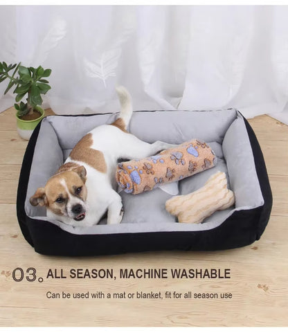 Pet Bed Warm Memory Foam for Small Medium Large Dog Super Soft Pet Beds for Dogs Washable House for Cat Puppy Cotton Kennel Mat