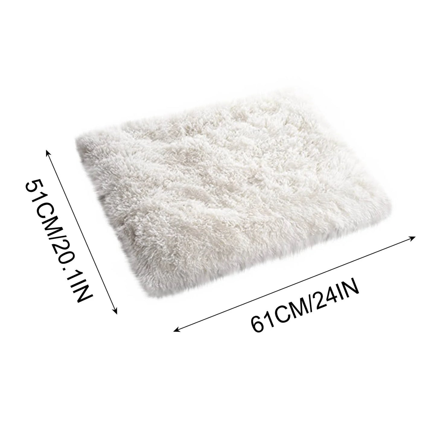 Dog Bed for Large Dogs, Cozy Calming Pet Bed for Dogs & Cats: Self-Warming, Anti-Anxiety, Non-Slip and Machine Washable 24X20 Inch