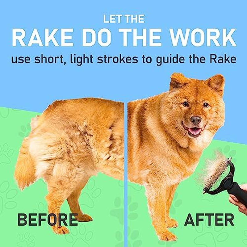 Maxpower Planet Pet Grooming Brush - Double Sided Shedding, Dematting