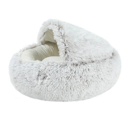 Cat Beds for Indoor/Outdoor Cats Clearance,Dog round Winter Warm Sleeping Bag Plush Soft Pet Bed Calming Bed