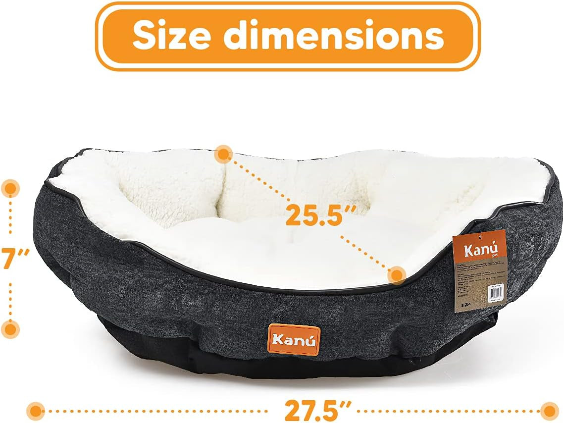 Dog Bed and Cat Bed, Washable Dog Bed, Super Soft, Breathable and Non Slip Bed for Indoor and Outdoor