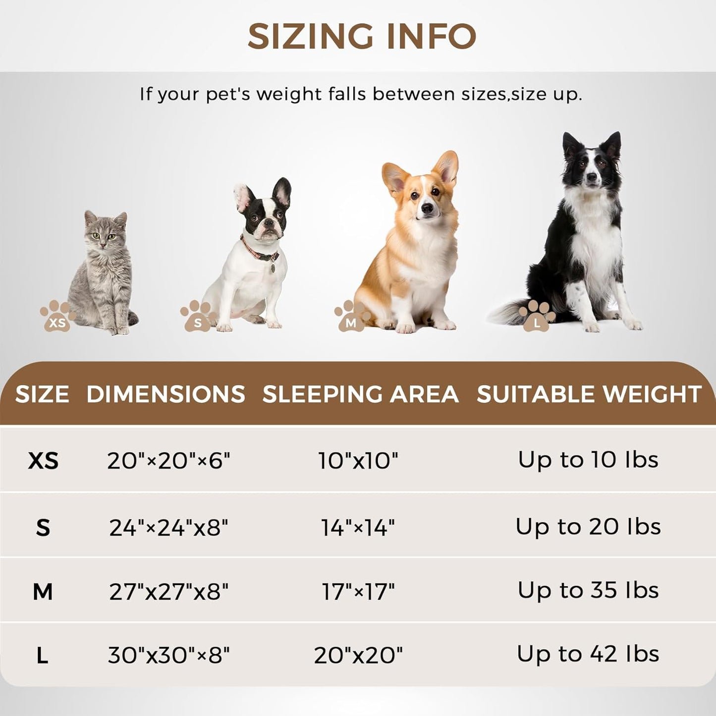 Calming Dog Bed & Cat Bed for Indoor Cats, Medium Size Washable Anti-Slip Anti-Anxiety Donut Dog Beds for Small Dogs & Cats, Fluffy Plush Cozy round Dogs Beds(20 Inch, Black)